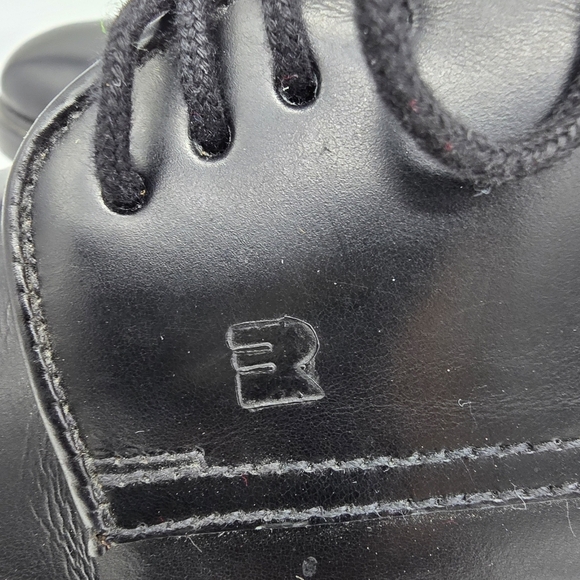 Fratelli Rosetti Shoe Size 40.5 Men's 7.5 Leather Oxfords Black - Picture 4 of 11